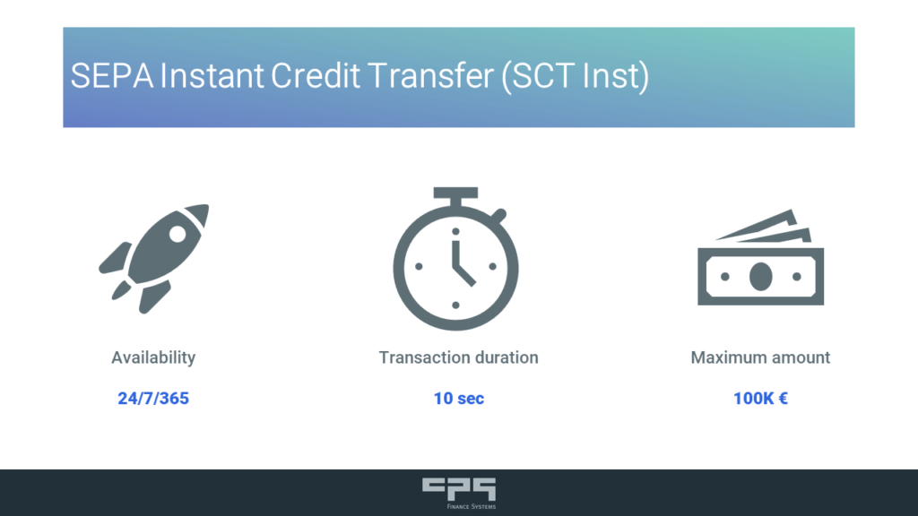 SCT Instant Payment Main Characteristics